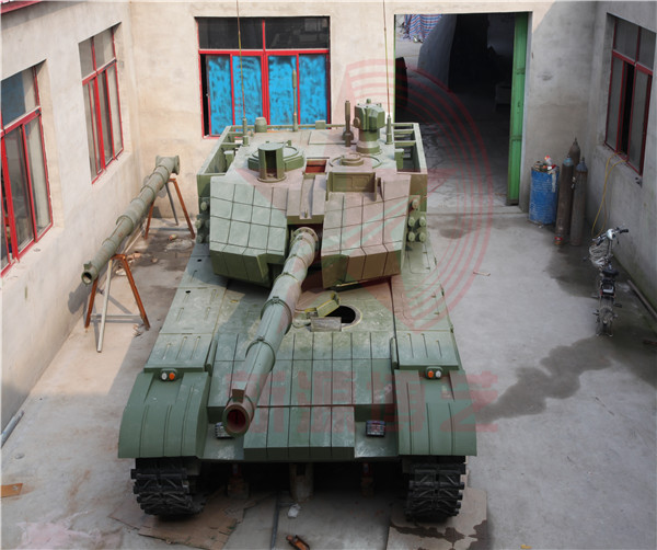 大比例T99主戰(zhàn)坦克模型制作6